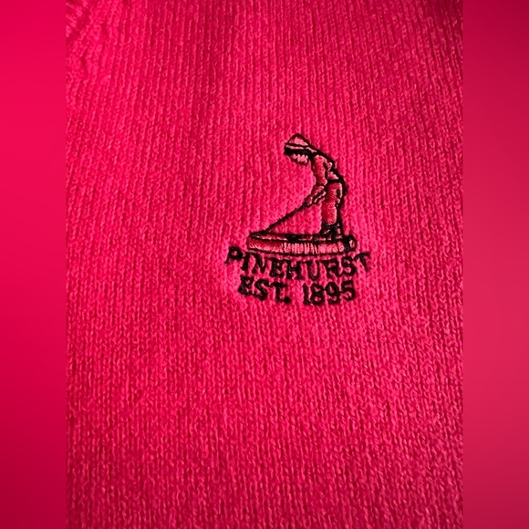 Lyle & Scott Pinehurst Pink Embroidered Golf PGA Championship Sweater Med (43) - Picture 4 of 11
